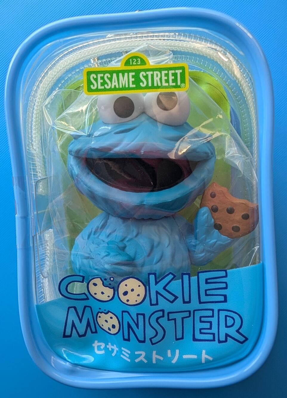 Cookie Monster Bag Charm for Backpack or Purse - Chase Case Sesame Street